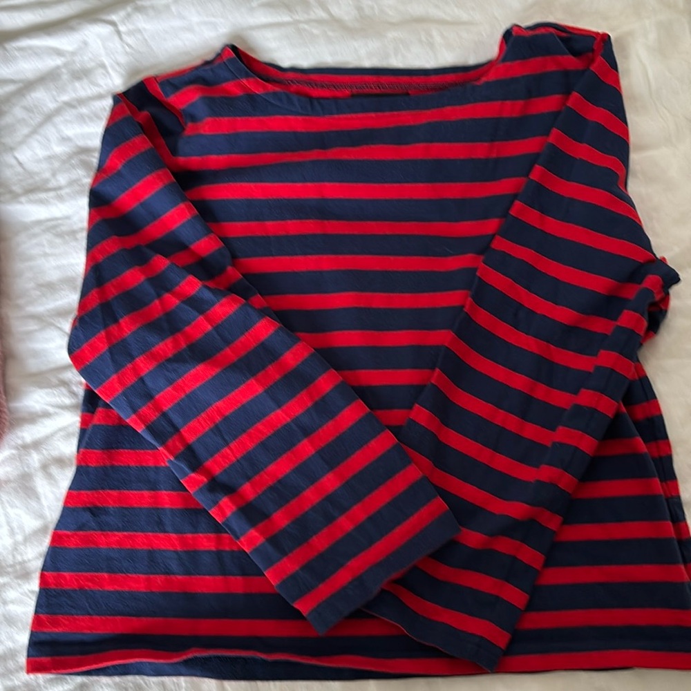 J. Crew Classic Fit Striped Long Sleeve Shirt
